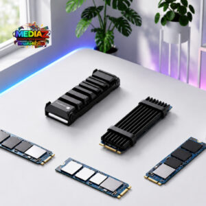 Cooler M.2 SSD ฮีทซิงค์ ลดร้อนเพิ่มความเร็ว Premium Aluminium heatsink PC PS5 JONSBO M202