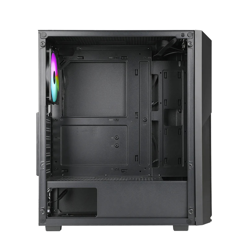 เคส ATX รับชุดน้ำ3ตอน ใหญ่เย็น ฝากระจกนิรภัย แนวเกมมิ่ง MESH MediaZShop Case AZZA FIGHTER - Image 6